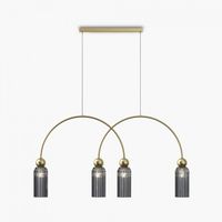 lampara colgante antic 4 luces