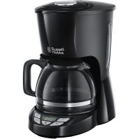 russell hobbs textures plus cafetera de goteo 10 tazas 975w negro