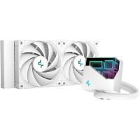 deepcool lt520 240 kit de refrigeracion liquida blanco