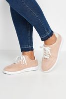 deportivas retro rosas en ancho especial