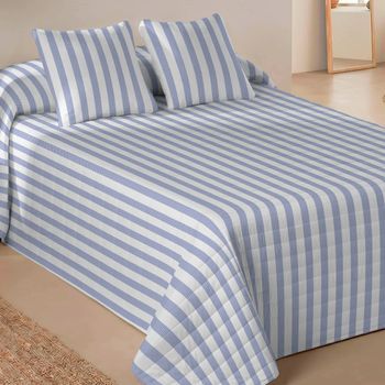 Colcha Bouti 3 Piezas 100% Microfibra Cama 135 Cm Sandal Costa