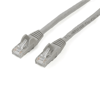 cable 2m gris de red gigabit