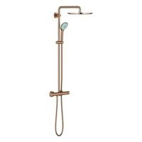 sistema de ducha con termostato grohe euphoria system 310 bronze 26075dl0