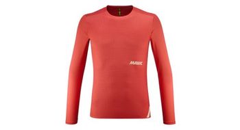 Camiseta de manga larga mavic crosstrail naranja