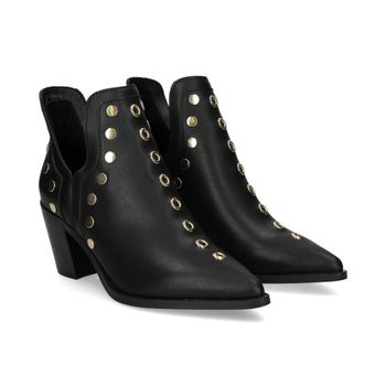 Befree Botines Con Tacón Mujer - Negro Talla 40
