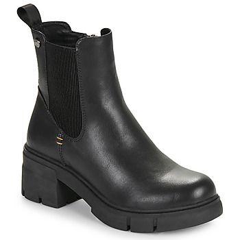 Refresh Botines 172375-BLACK para mujer