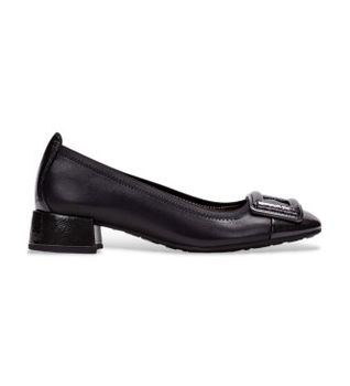 Hispanitas para mujer. HI254318 Zapatos de Piel Oporto negro (40), 3 a 5cm, Ninguno, Casual