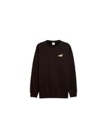 sudadera puma maximal metallic relaxed negro