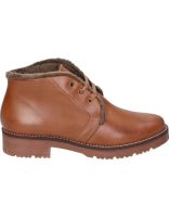 botines de piel pitillos 10777 en color cuero para mujer 36