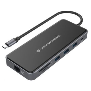 Conceptronic Docking 12 en 1 USB 3.2 Gen 100W PD Multipuerto