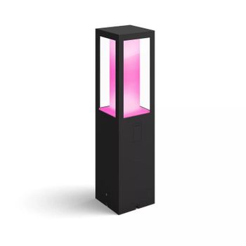 Lámpara de pedestal inteligente Philips Hue Impress Bluetooth/Zigbee exterior negro