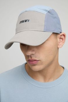 Gorra Man Ligera Con Panel De Nailon, Gris