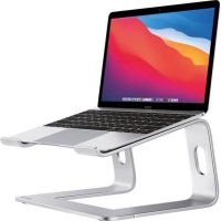 soporte de portatil crong alubench aluminio gris universal plegable