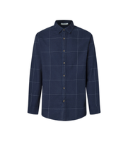 pepe jeans para hombre pm3090812 camisa coventry marino l casual algodon manga larga