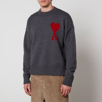 AMI De Coeur Wool Jumper - XL
