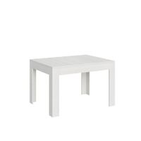 mesa extensible 90x120180 cm efecto madera fresno blanco