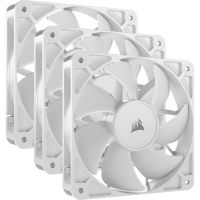 corsair rs120 pack triple ventilador suplementario pwm 120mm blanco