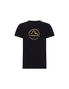 Camiseta de montaña La Sportiva Logo Hombre BK