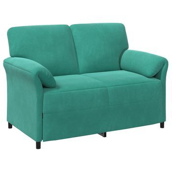 Sofá De 2 Plazas Tuquesa 138 X 83 X 95 Cm Terciopelo Vidaxl