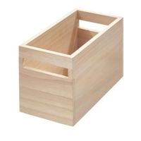 caja de almacenamiento de madera con asas h152 cm