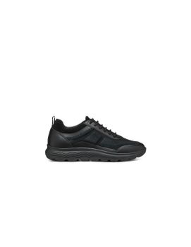 Zapatillas Geox Spherica C - Tess.Maglia+Sca Mujer Negro