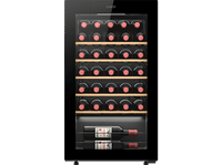 vinoteca - candy cwc034 divino estatico temperatura 5 20 34 botellas iluminacion led wi-fi negro