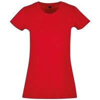 build your brand camiseta basic para mujer