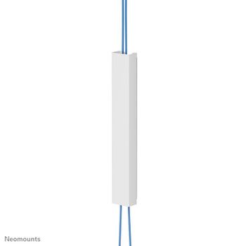 Canaleta para cables Neomounts ADS06-123WH fijación magnética blanca universal