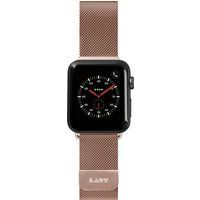 laut apple watch 38  40 mm steel loop strap - rose gold small gold