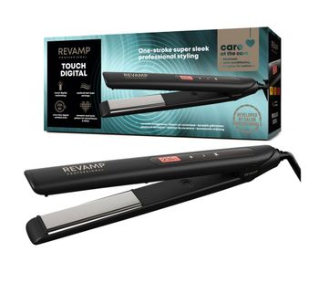 Progloss Touch Digital ST-1500-GB Hair Straightener - Black, Black