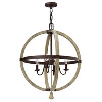 lampara de arana middlefield 4 luces