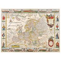 legendarte - cuadro lienzo impresion digital - mapa antiguo no 55 - decoracion pared cm 40x50