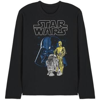 Disney Camiseta manga larga Vader And Droids para mujer