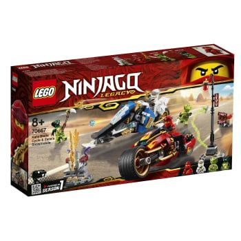 LEGO Ninjago Moto Acuchilladora Kai Y Motonieve Zane +8 años - 70667
