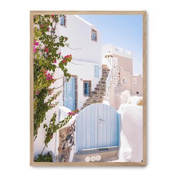 Cuadro Santorini Vibes