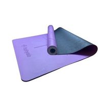 tapete de yoga antideslizante inphysio adherencemax 183 x 68 x 042 caucho natural violeta