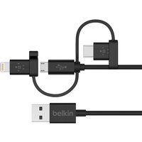 belkin usb 20 to usb-c micro usb  lightning cable
