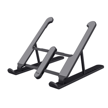 SOPORTE ELEVADOR PARA PORTATIL TRUST PRIMO NEGRO LIGERO Y PLEGABLE