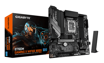 GIGABYTE Intel B760M GAMING X WIFI6E GEN5 Placa Base - Compatible con procesadores Intel Core 14ª generación, VRM de 8+1+1 fases, hasta 5600 MHz DDR5