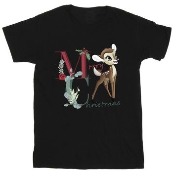 Bambi Camiseta Merry Christmas para niña