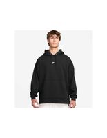 sudadera nike club ft os po hombre negro
