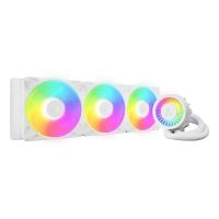 refrigeracion liquida arctic liquid freezer iii pro 420mm 3 ventiladores a-rgb blanco