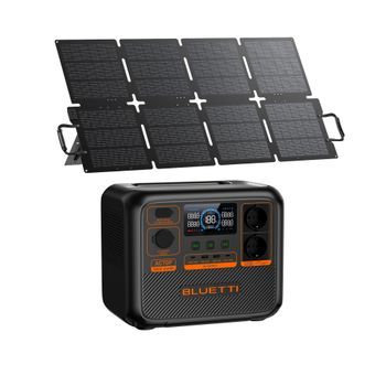 Kit Bluetti Ac70p Con Panel Solar 130w - 864wh Lifepo4, Generador Solar 2x1000w