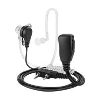 auriculares con microfono ptt de 2 pines tubo acustico oculto auricular interno para kenwood tyt baofeng uv-5r accesorios de radio cb bf-888s