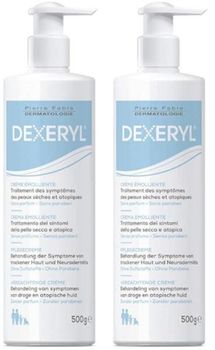 Dexeryl Crema Emoliente 2x500 ml