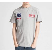 camiseta alife manga corta style boating en gris