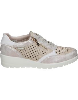 Zapatos Color Dorado De Cómodo Amarpies Ast28310 38