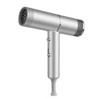 secador de pelo con 1000w de potencia 3 niveles de temperatura y 2 niveles de velocidad 19x5x18 cm color plata