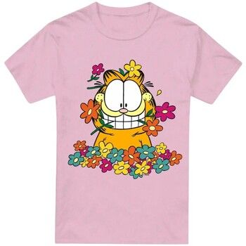 Garfield Camiseta In The Garden para mujer