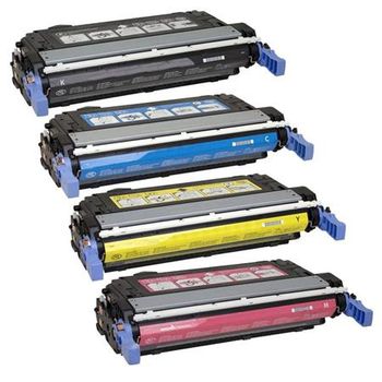 Compatible Multipack HP Colour LaserJet 3000dn Printer Toner Cartridges (4 Pack) -Q7560A